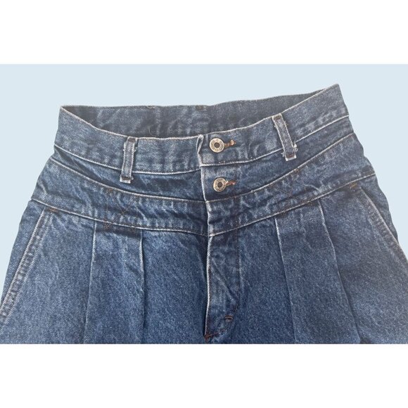 Vintage LEE Blue Moves High Waisted Mom Jeans 1980s Size 25 - Picture 3 of 8